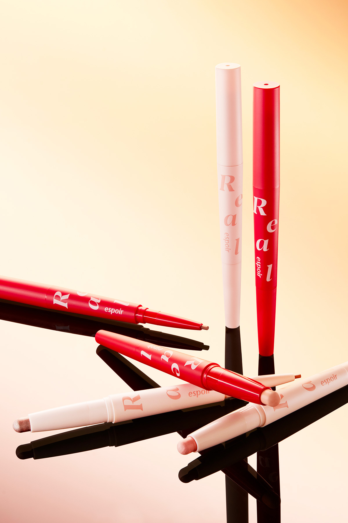 Espoir 雙頭持久順滑閃亮卧蠶眼影筆【4款色號】