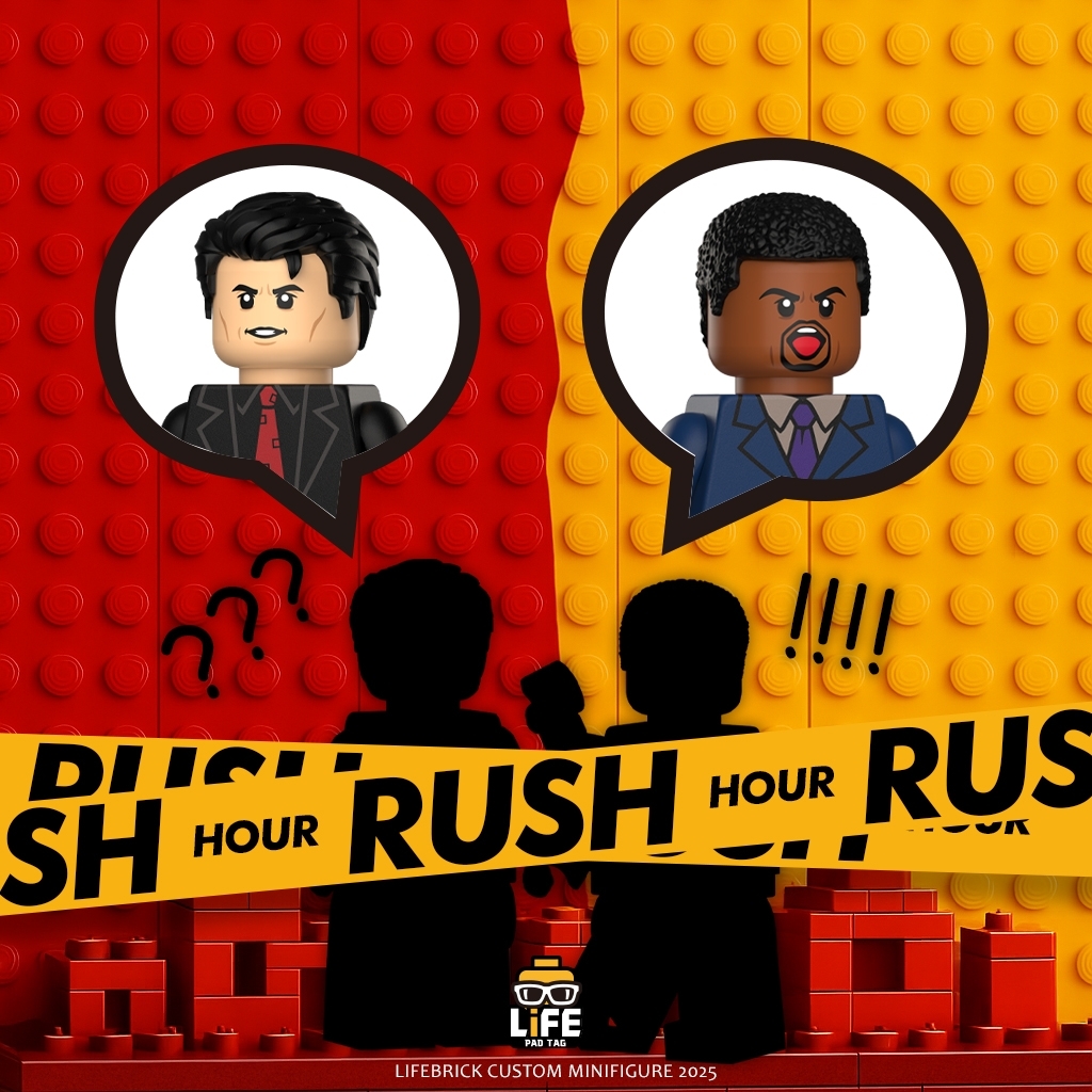 [Life Brick][In Stock] Rush Hour [PADprinted]