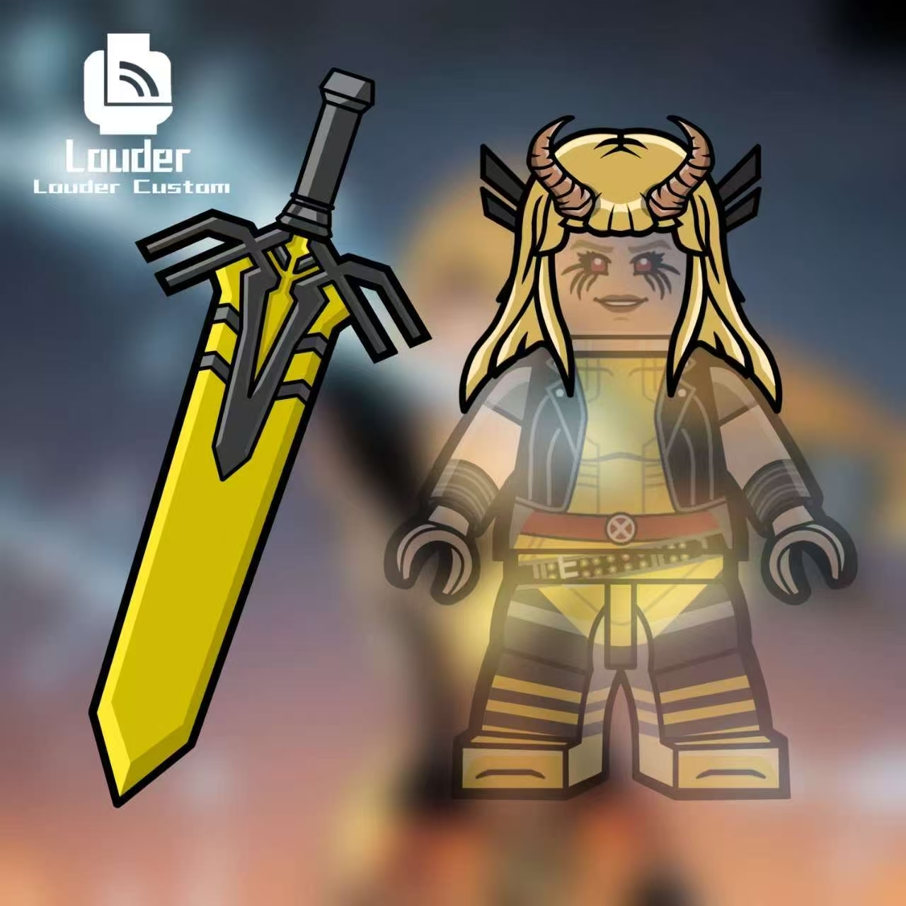 [Lauder][Preorder] Marvel x men Magik [PADprinted]