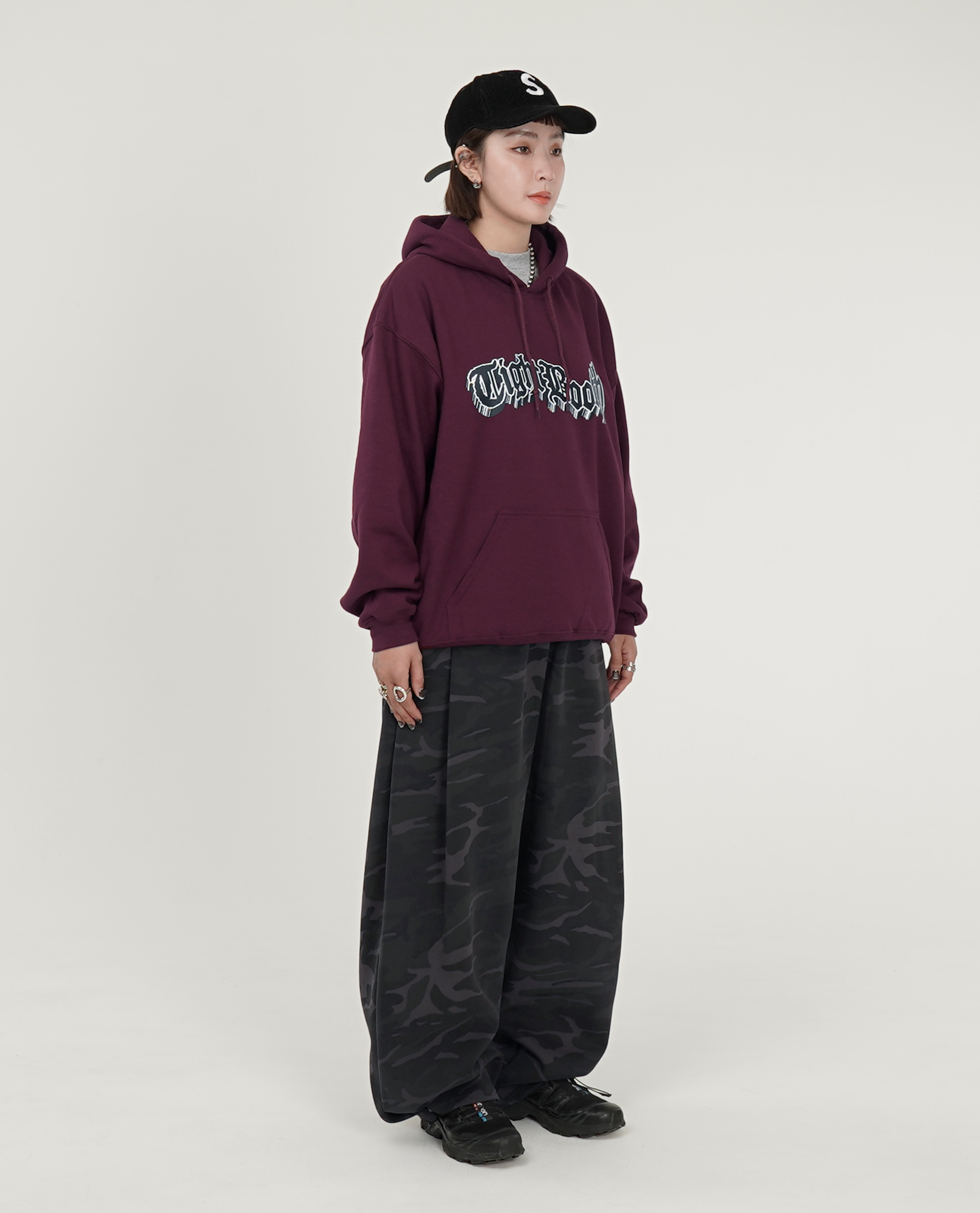 TIGHTBOOTH 3D LOGO HOODED SWEAT SHIRT - 25SS