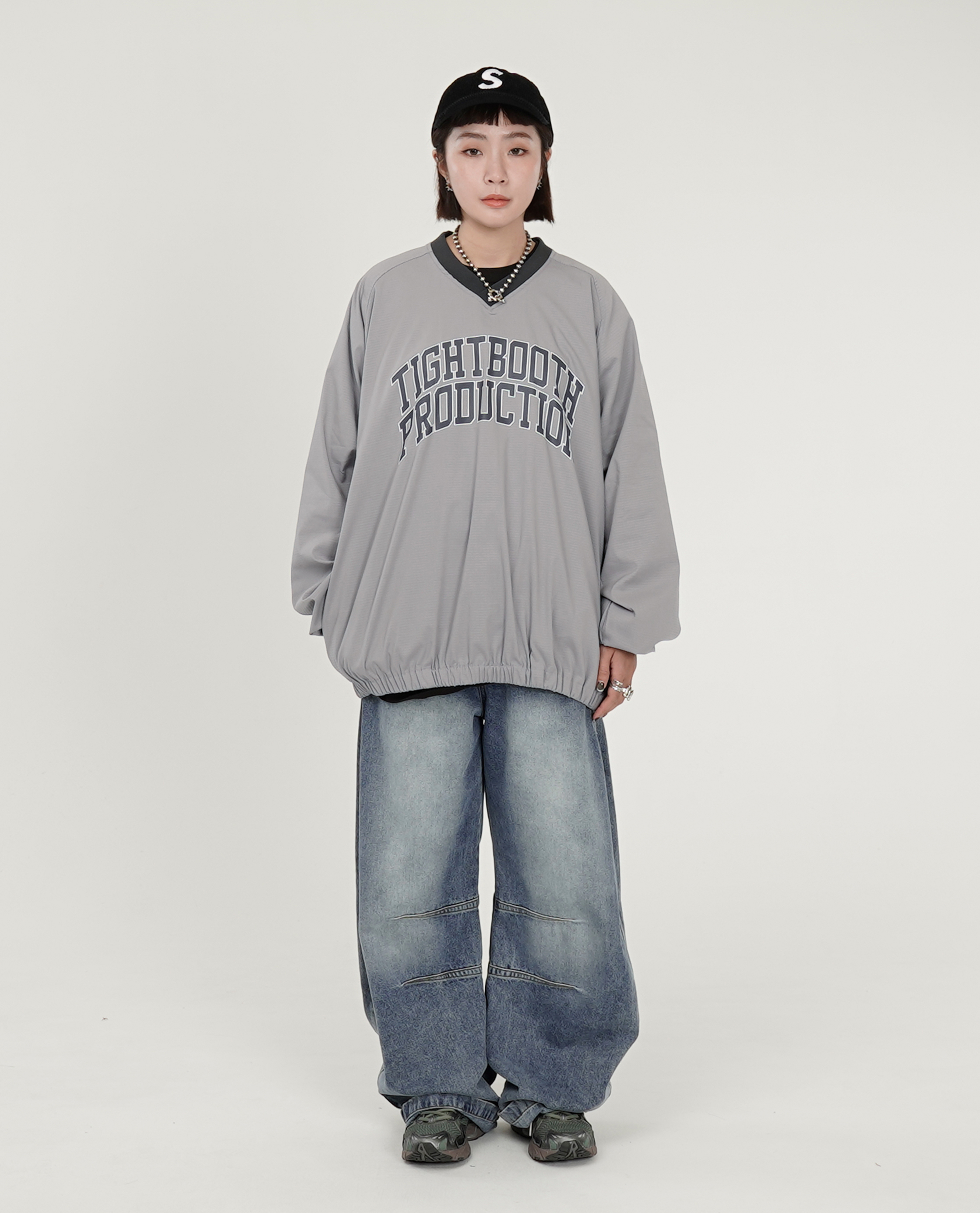 TIGHTBOOTH COLLEGE WIND SHIRT - 25SS