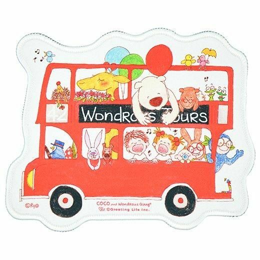 COCO醬 滑鼠墊｜COCO and Wondrous Gang 日本Greeting Life