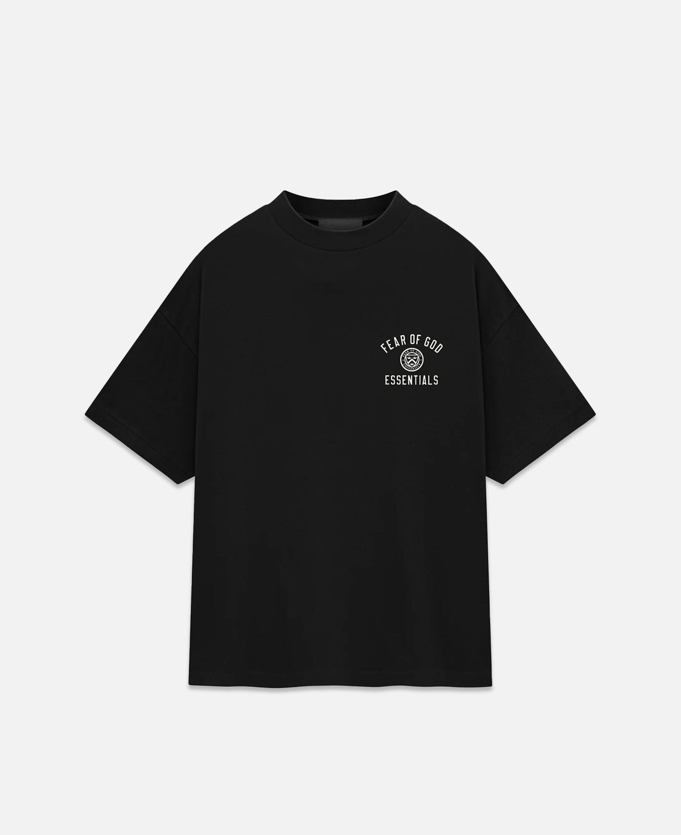 FOG Essentials  JERSEY CREWNECK T-SHIRT (BLACK)