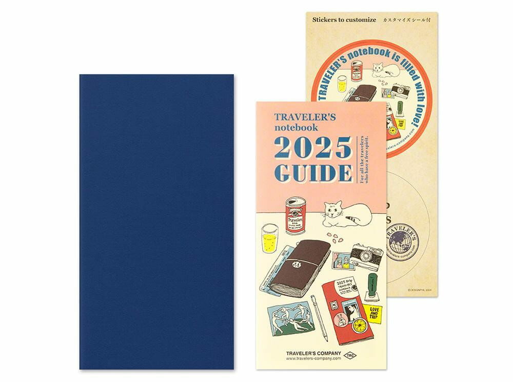 TN 2025下半年 橫式週計畫手帳 標準尺寸｜日本 TRAVELER'S NOTEBOOK 旅人筆記本