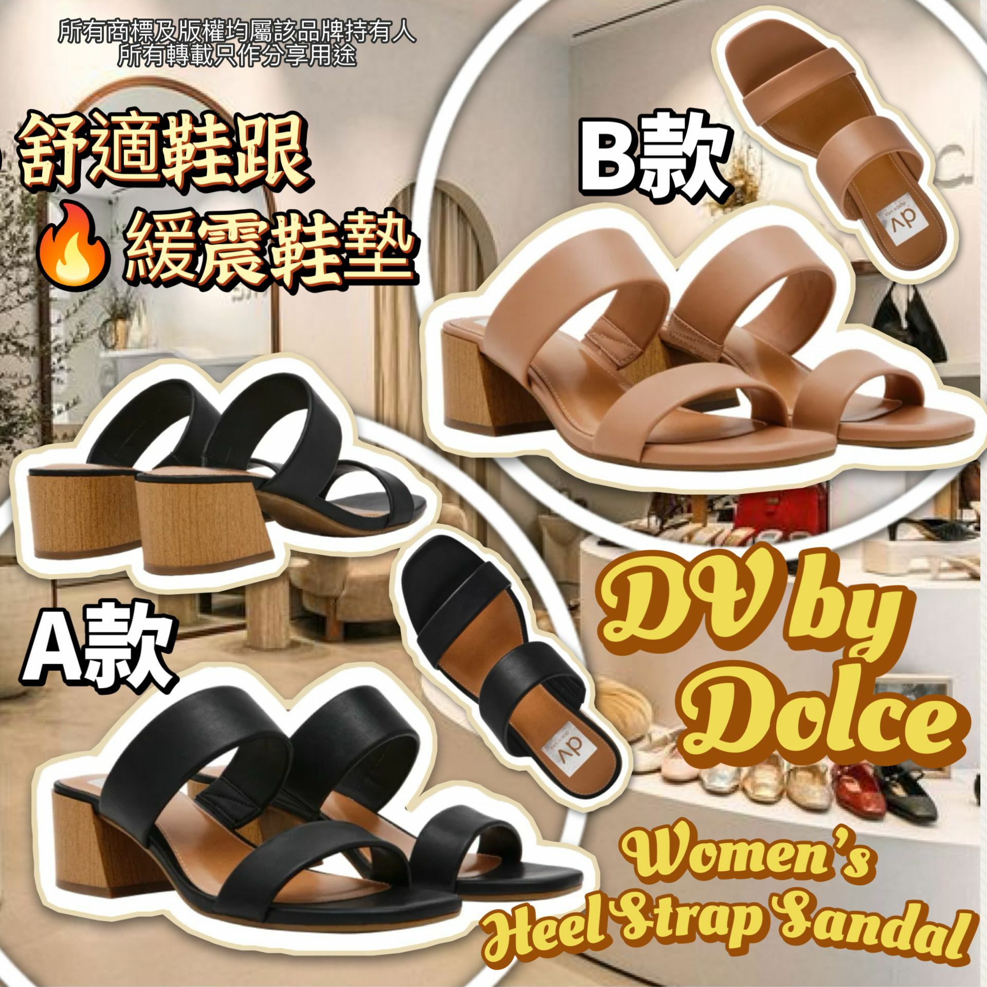 【預購】DV by Dolce Vita G080401 女裝粗跟鞋