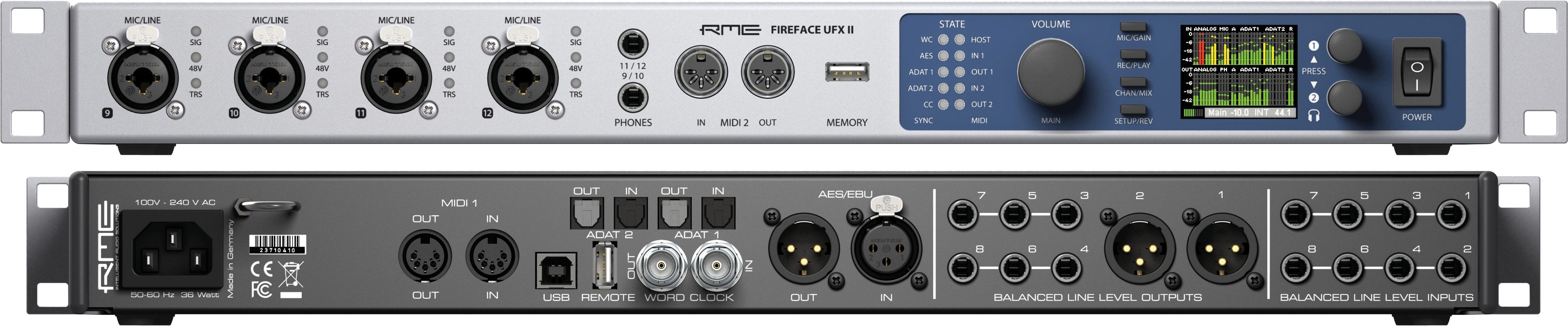 RME Audio Fireface UFX II