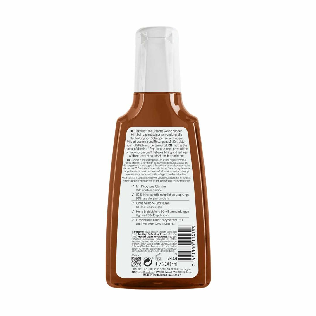 Rausch Anti-dandruff shampoo with coltsfoot 200ml