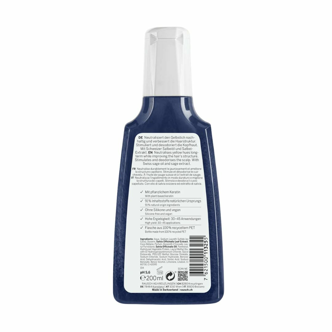 Rausch Silver-shine shampoo with sage 200ml