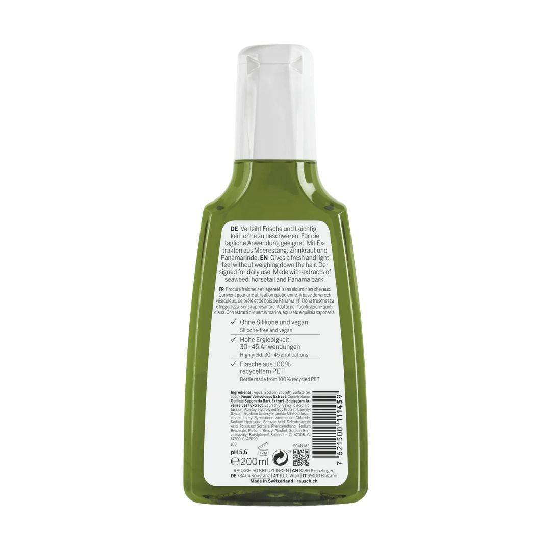 Rausch Seaweed Degreasing Shampoo 200ml