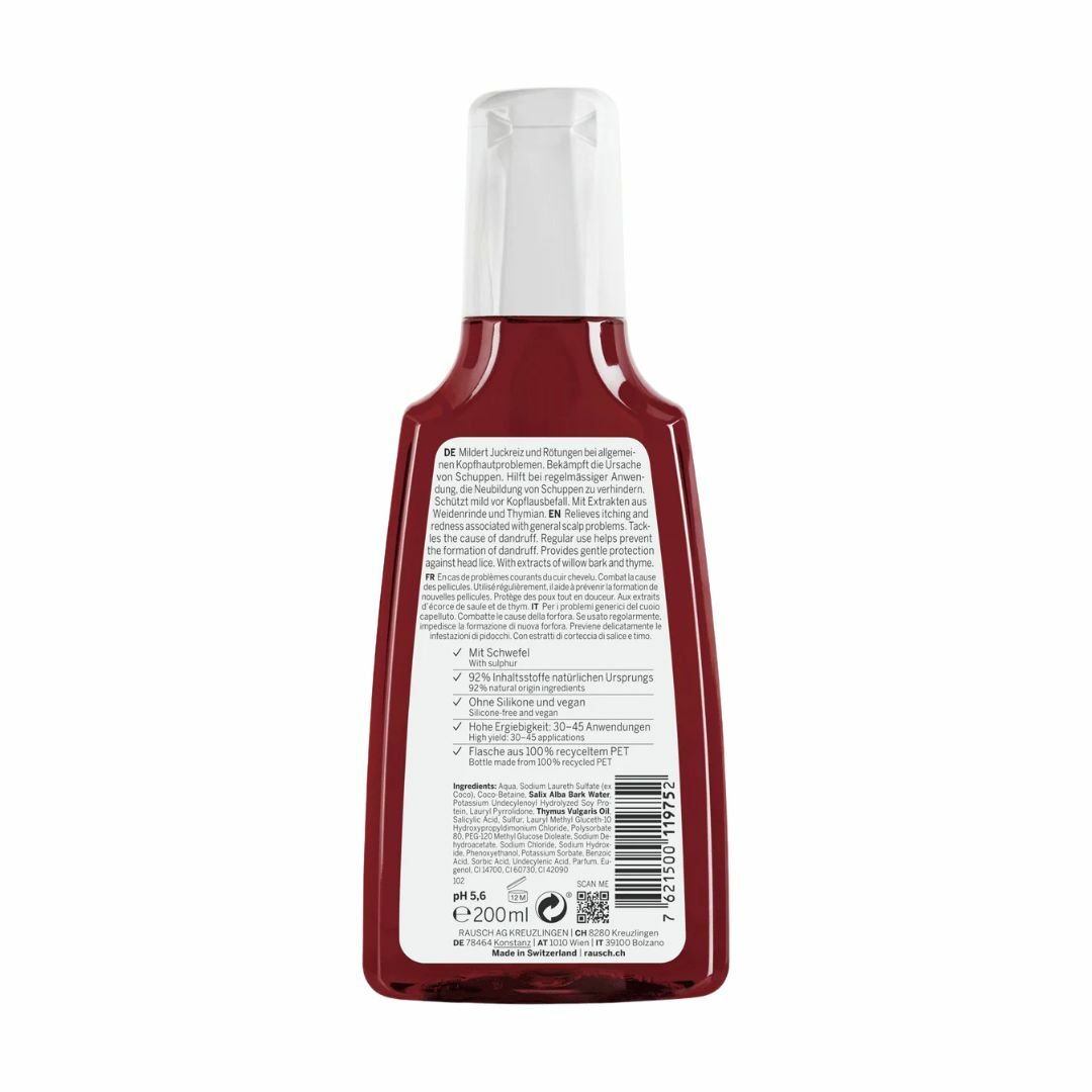 Rausch Treatment shampoo with willow bark 200ml