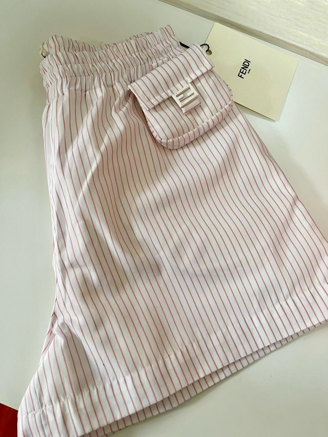 FF kids 經典條子短褲