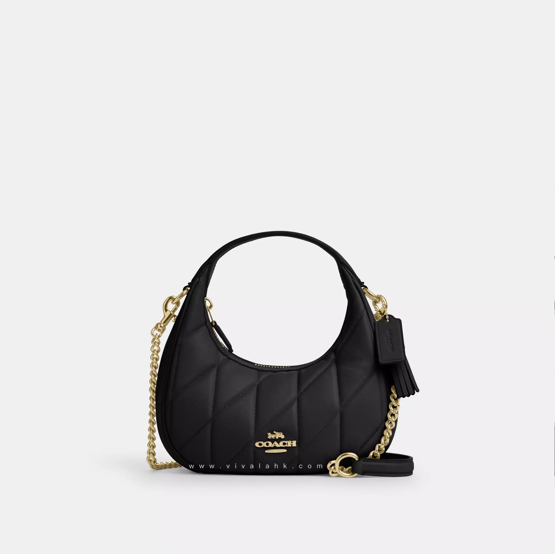 Coach - Carmen 手提+斜孭多用袋 (Mini) (繡線牛皮) (CY710)