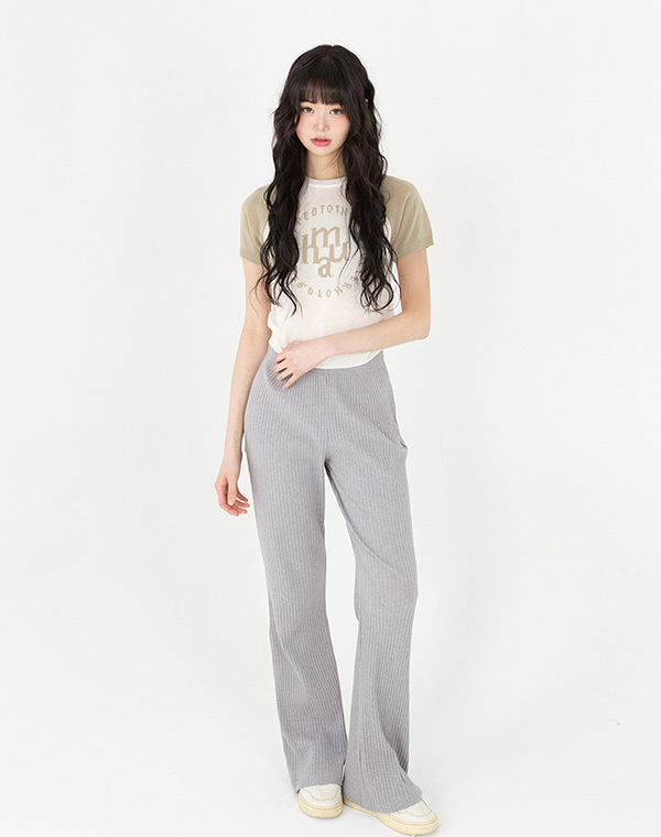 預訂｜MUAHMUAH JACQUARD LOGO RAGLAN HALF KNIT