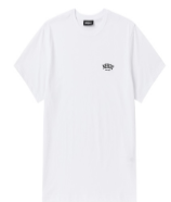 [K] NERDY PNEU24ST1000 SMALL ARCH LOGO S/S T-SHIRT,WHITE, PNEU24ST1000 (KN51)