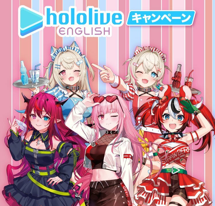 「官方現貨」 hololiveEN FamilyMart A5 File/立牌/掛件