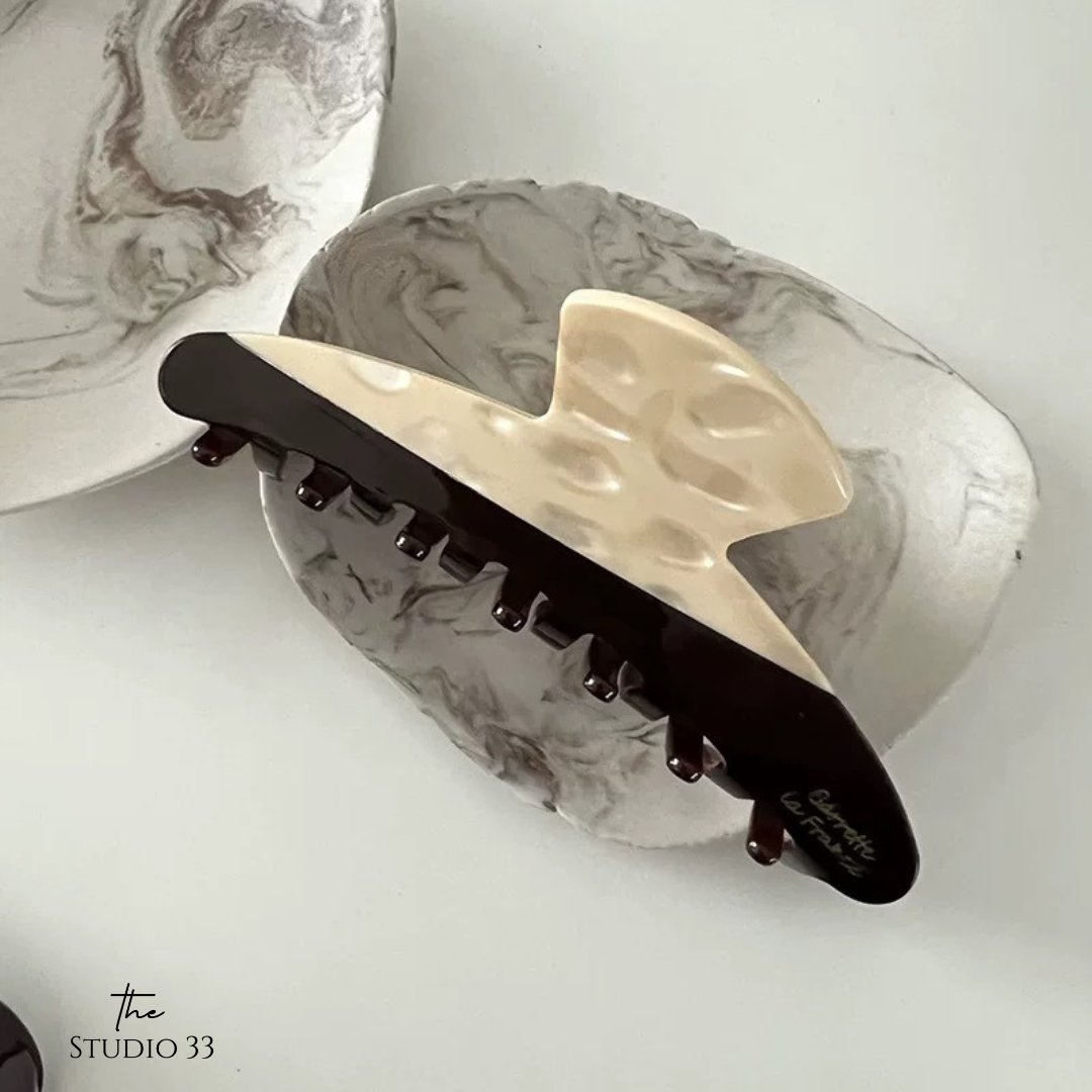 簡約拼色鯊魚夾(特價)