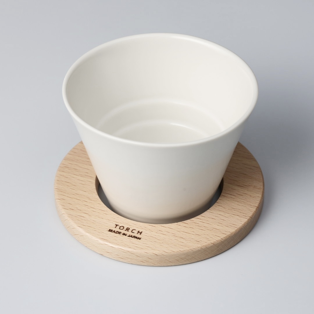 TORCH 山峰星星濾杯 白色