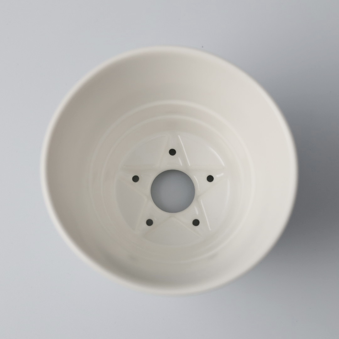 TORCH 山峰星星濾杯 白色