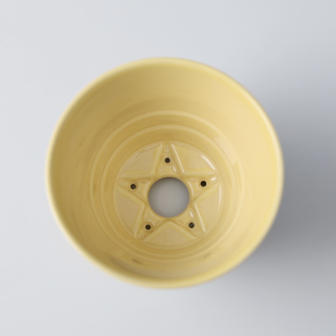 TORCH 山峰星星濾杯 黃色