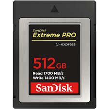SanDisk Extreme PRO CFexpress Card Type B