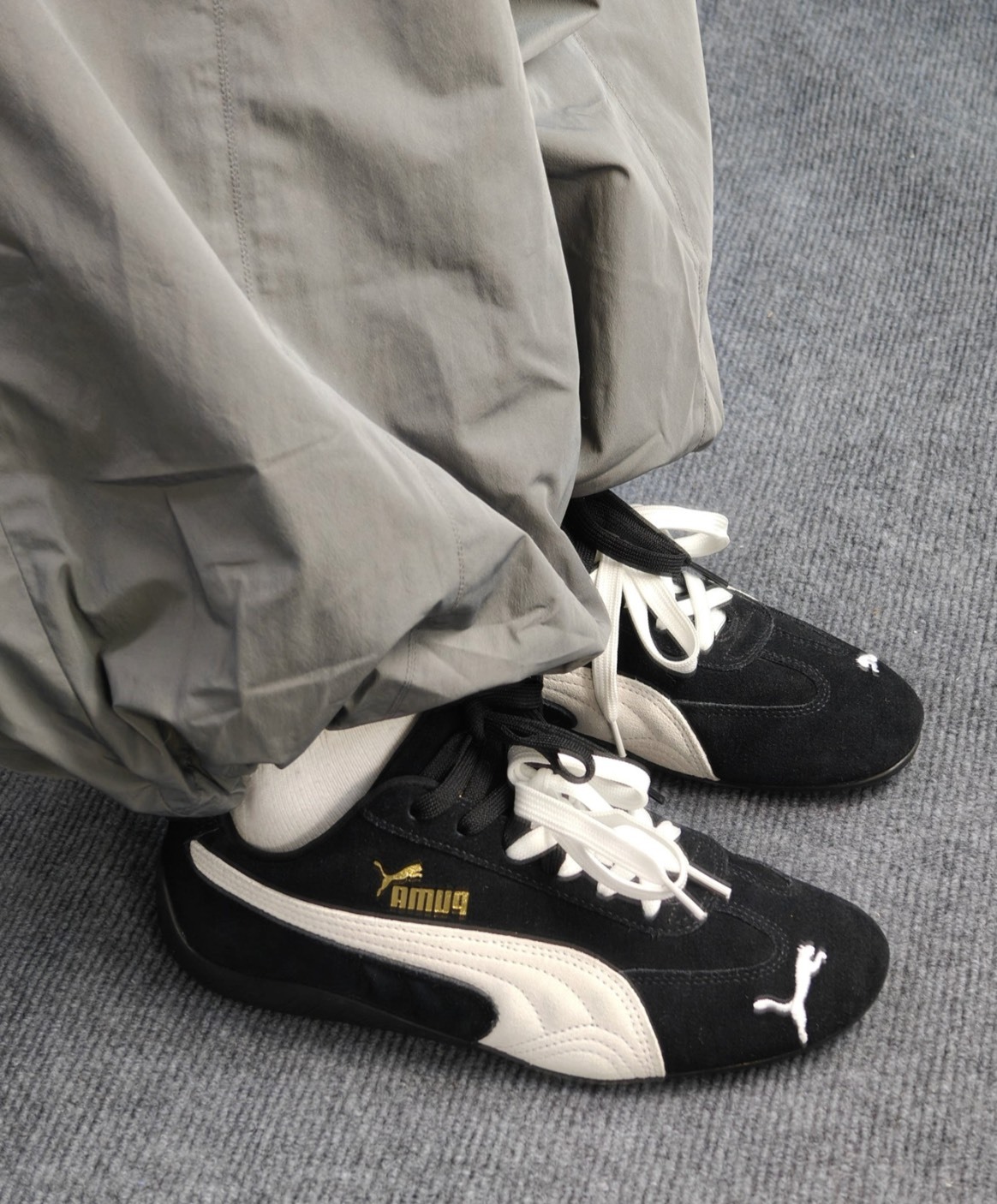 預購 PUMA Speedcat OG 黑白金 Rosé朴彩英代言同款