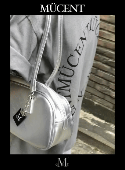 【MUCENT】ROMA CRACK KEYRING BOWLING BAG_3color ☆韓国人気☆ MUCENT ROMA CRACK KEYRING BOWLING BAG