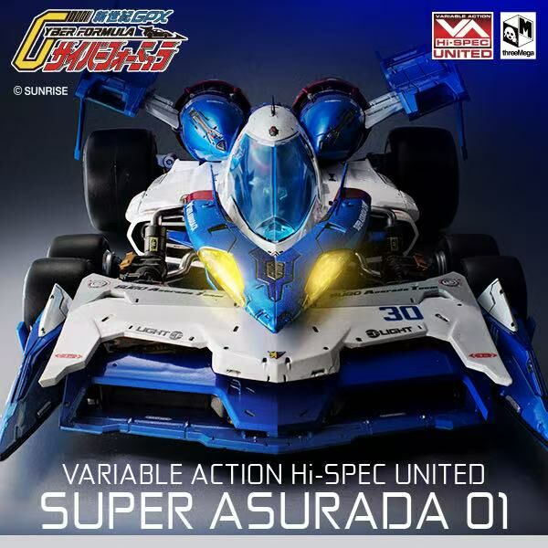 Threezero Future GPX Cyber FormulaVARIABLE ACTION Hi-SPEC UNITED FUTURE GPX CYBER FORMULA SUPER ASURADA 01
