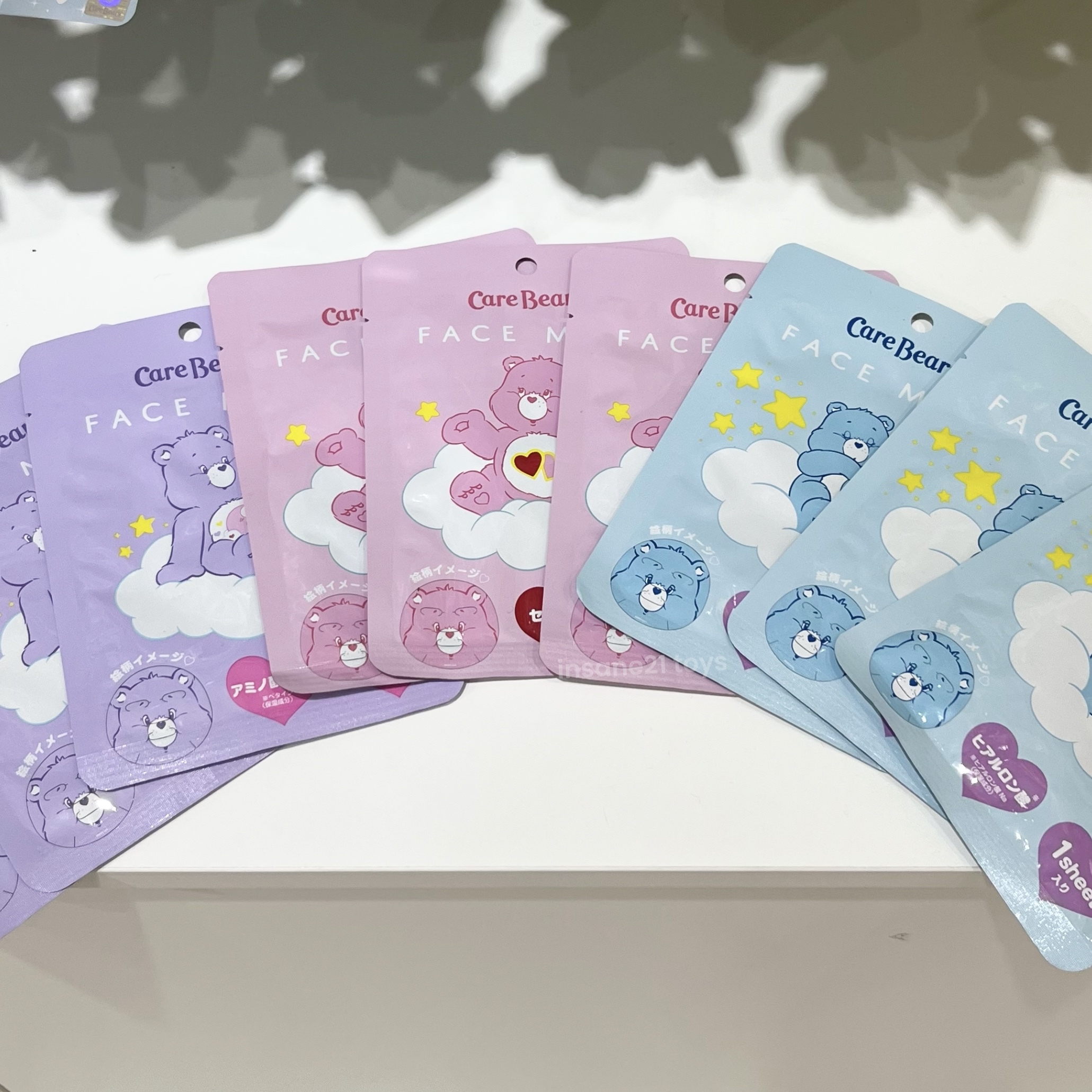 CARE BEARS 彩虹熊 面膜 美容保養 代購 / 現+預