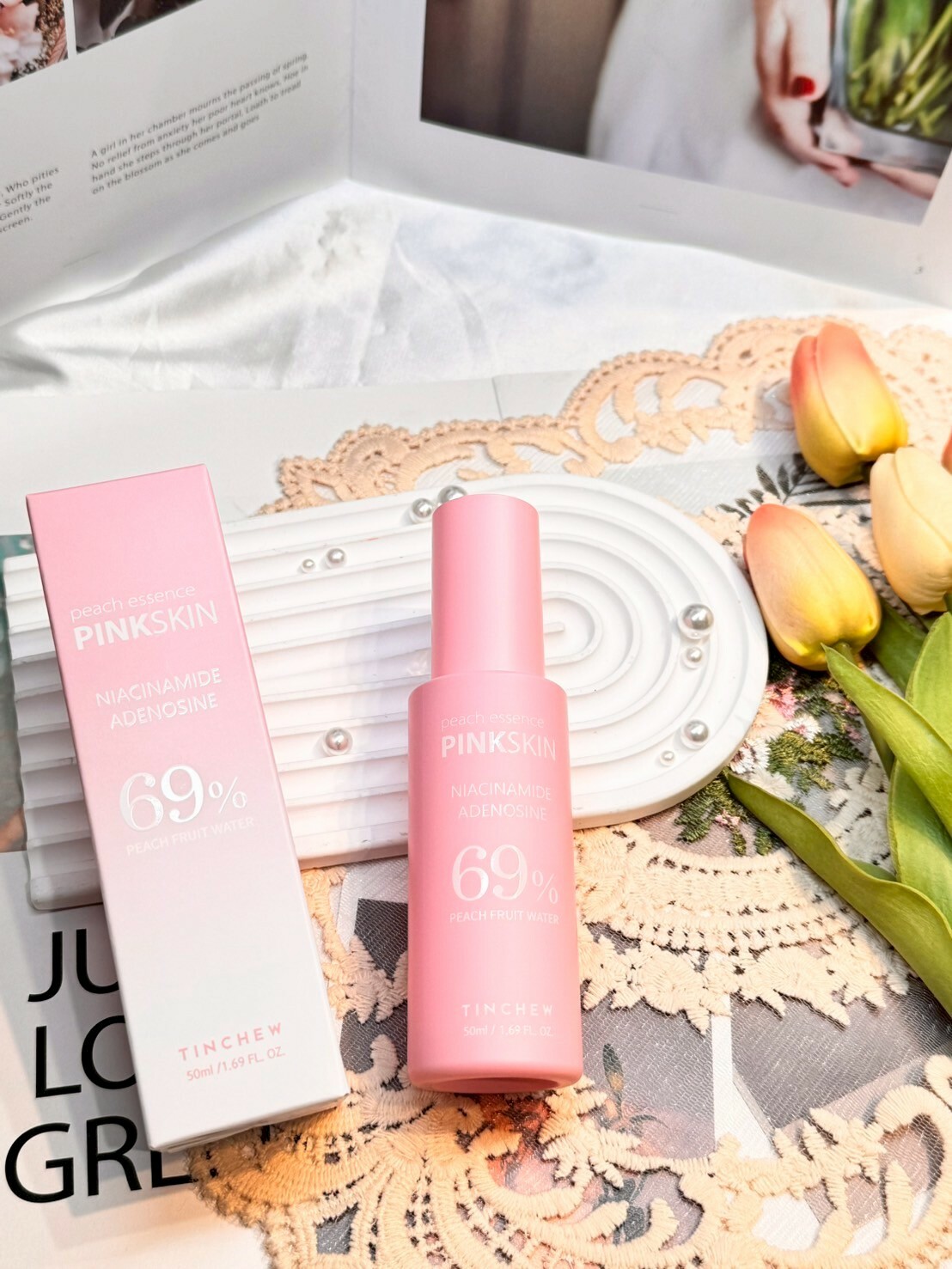 TINCHEW 魔幻美姬 PINKSKIN 蜜桃保濕系列