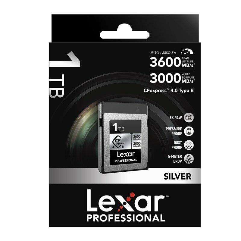Lexar Professional "SILVER" CFexpress™ 4.0 Type B Card 1TB