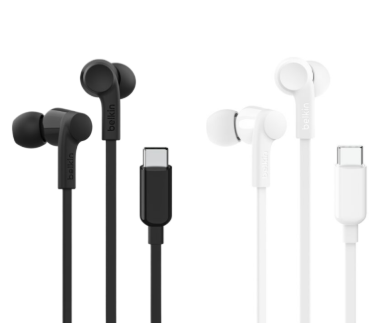 Belkin Soundform Type C 入耳式有線耳機 G3H0002bt