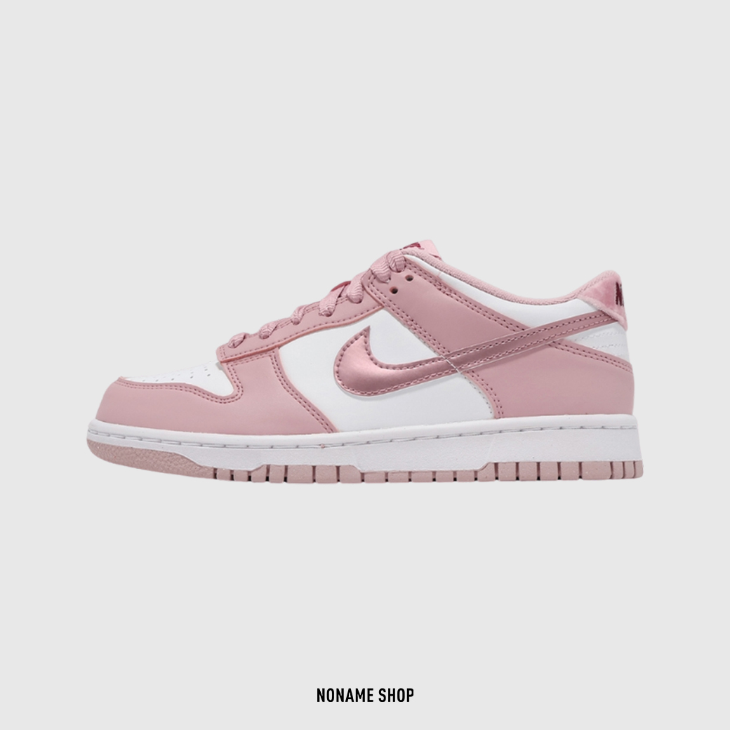 NIKE DUNK LOW NEXT NATURE "Pink Velvet" 天鵝絨粉 休閒鞋 (GS/大童)
