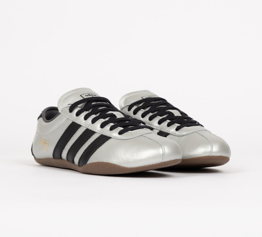 女鞋 ADIDAS Originals Tokyo Decon 銀色 銀黑 拳擊鞋 賽車鞋 日本限定 東京 白銀 銀色 薄底 復古鞋【JQ3024】