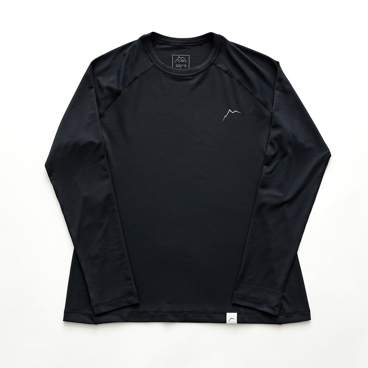 【CAYL】logo air long sleeve / black CAYL ケイル Logo Air Long Sleeve Women Black - Nicetime