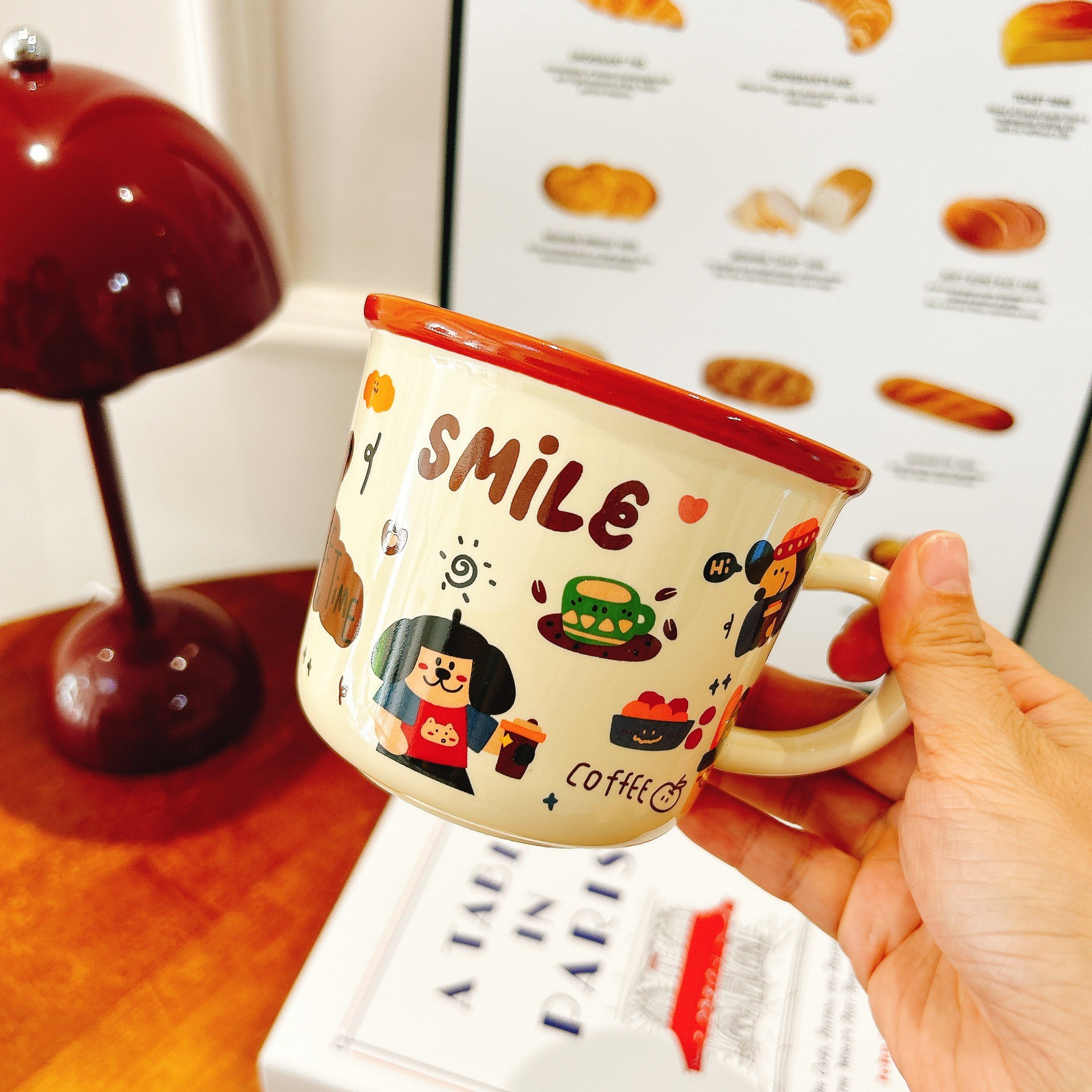 INS Cartoon Cute Bear Mug