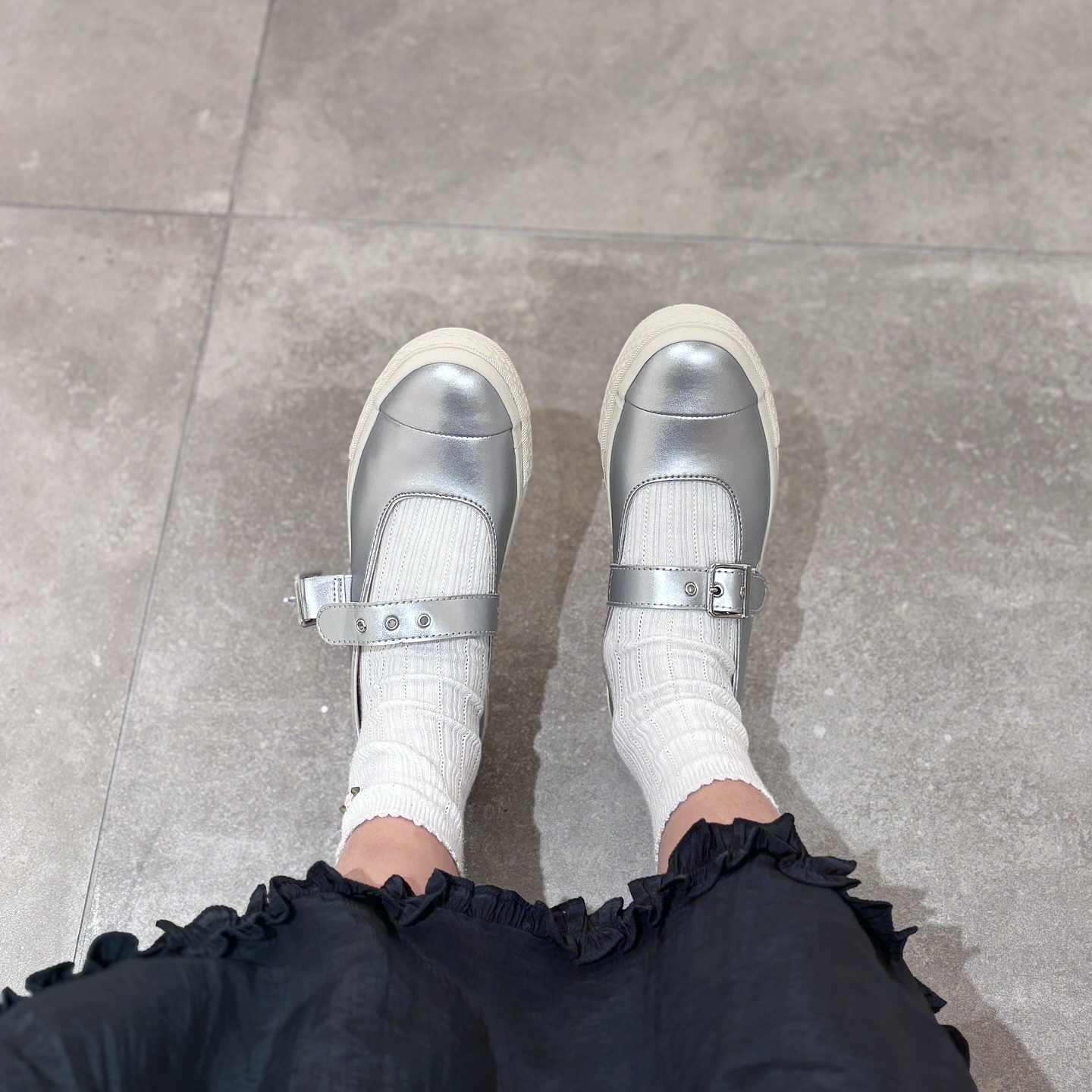 Converse All Star LP MJ ML OX 日本限定 液態銀 銀色 瑪莉珍鞋 31314652