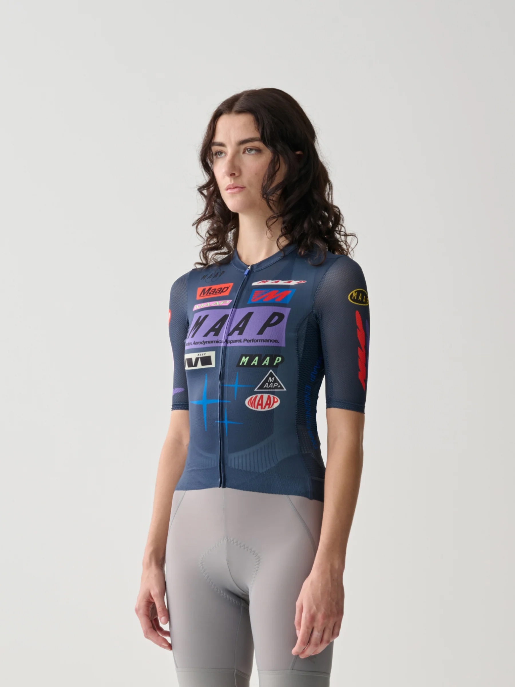 【MAAP】W's Drome Pro Air Jersey 3.0 女短車衣 / Midnight 夜幕藍