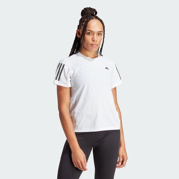 ADIDAS 短T OTR B TEE 白色 基本款 快排 運動 女 IK7442
