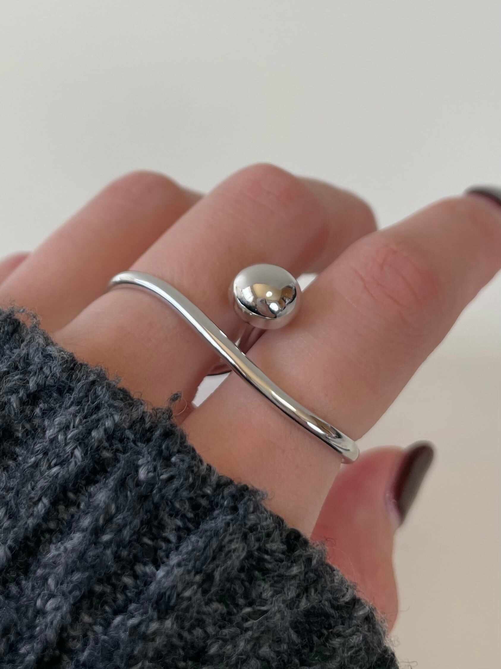 [Chouette Me.] Two finger ring | NO.187