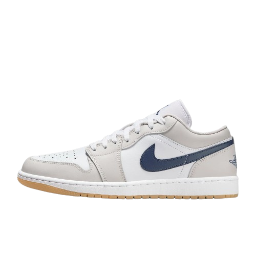 Air Jordan 1 Low "GeorgeTown" 灰藍 皮革 休閒男鞋 553558-146 IV