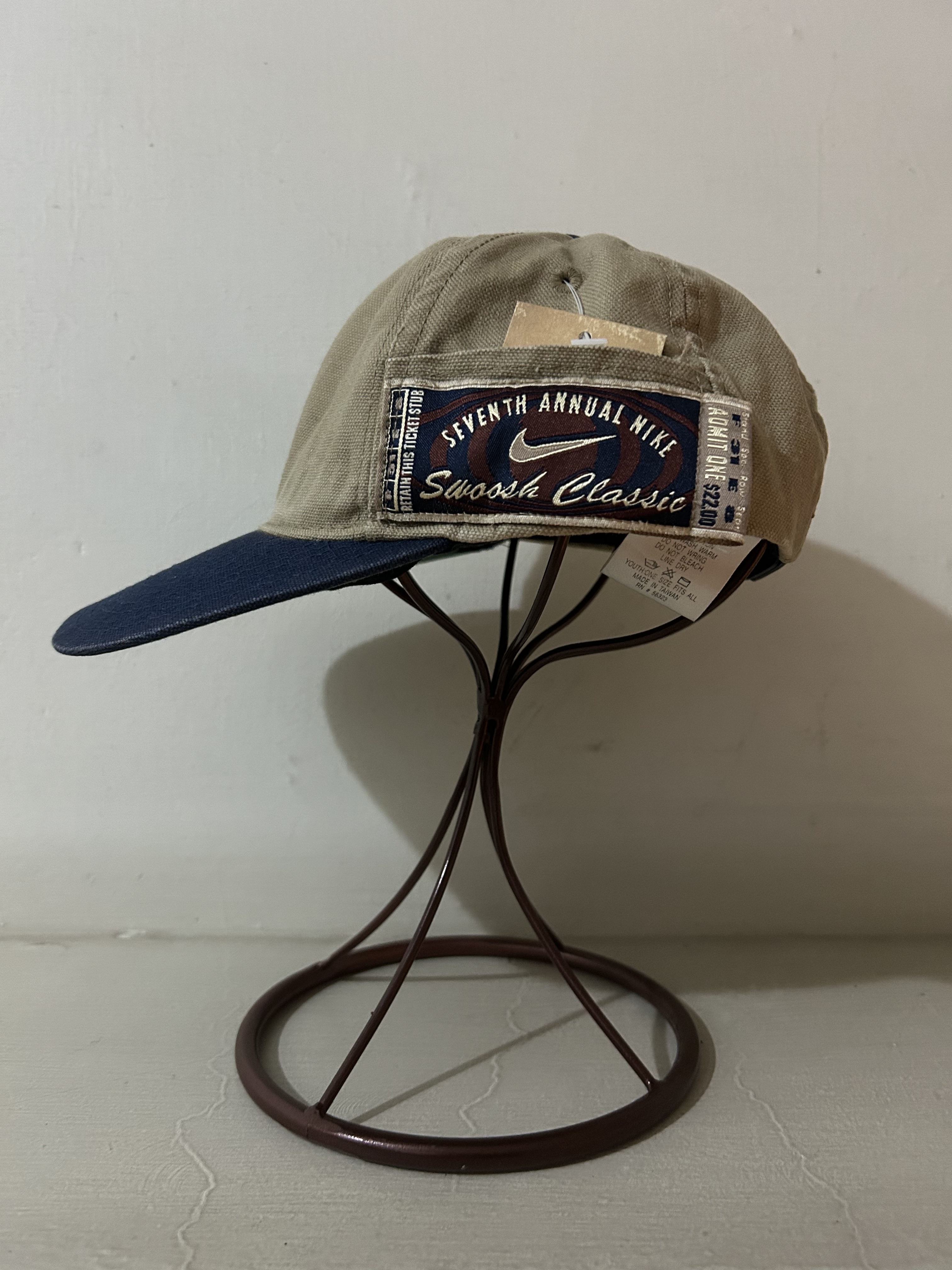 00s NIKE Cotton Cap Made in Taiwan