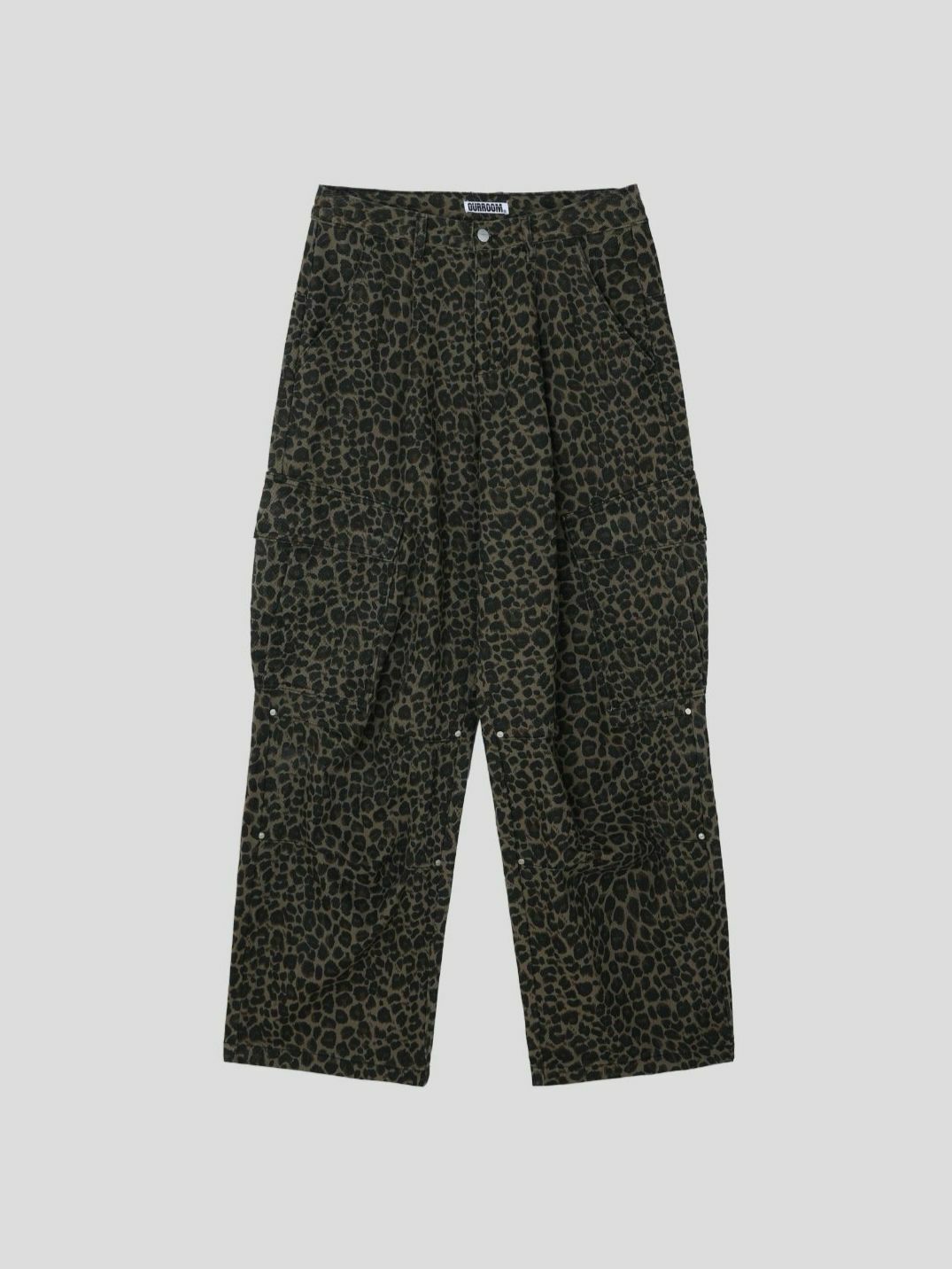 豹紋鬆身褲 OUR ROOM-065P