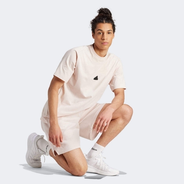 ADIDAS 短褲 M Z.N.E. PR SHO ZNE 淡粉色 運動短褲 男 IR5239