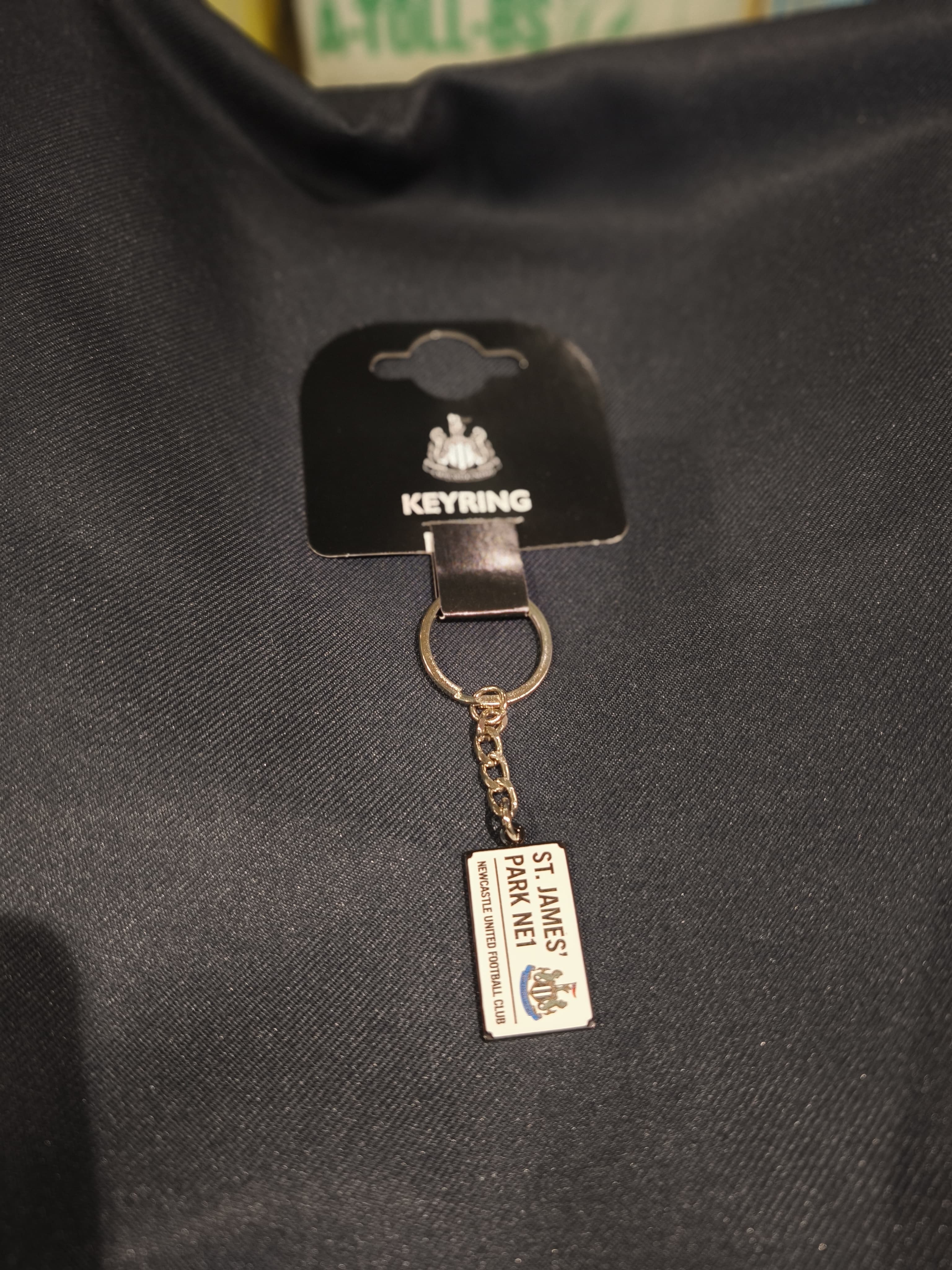 紐卡素路牌鎖匙扣