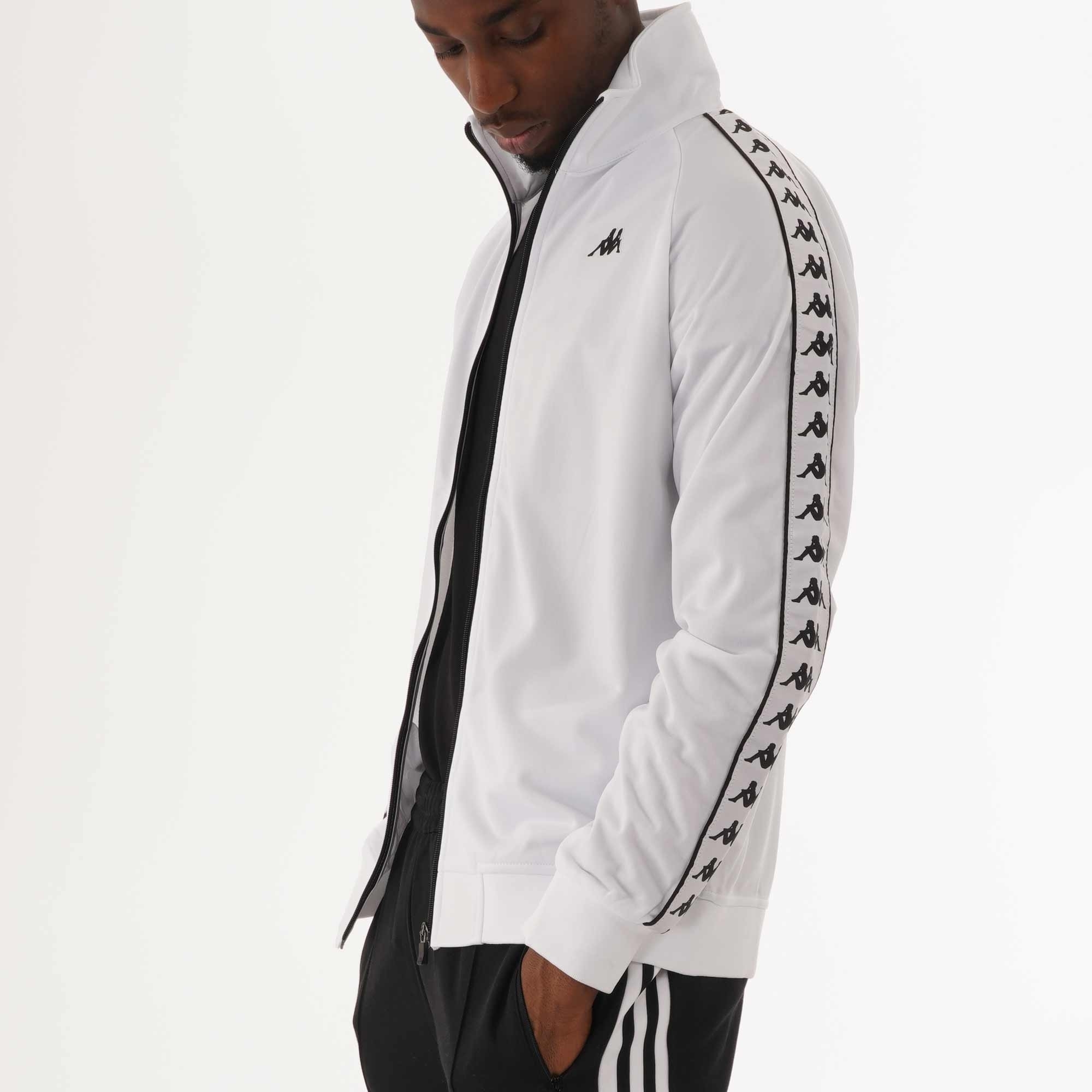 現貨 KAPPA 陰陽串標 LOGO 運動套裝 黑白 修身顯瘦 男女款 運動休閒