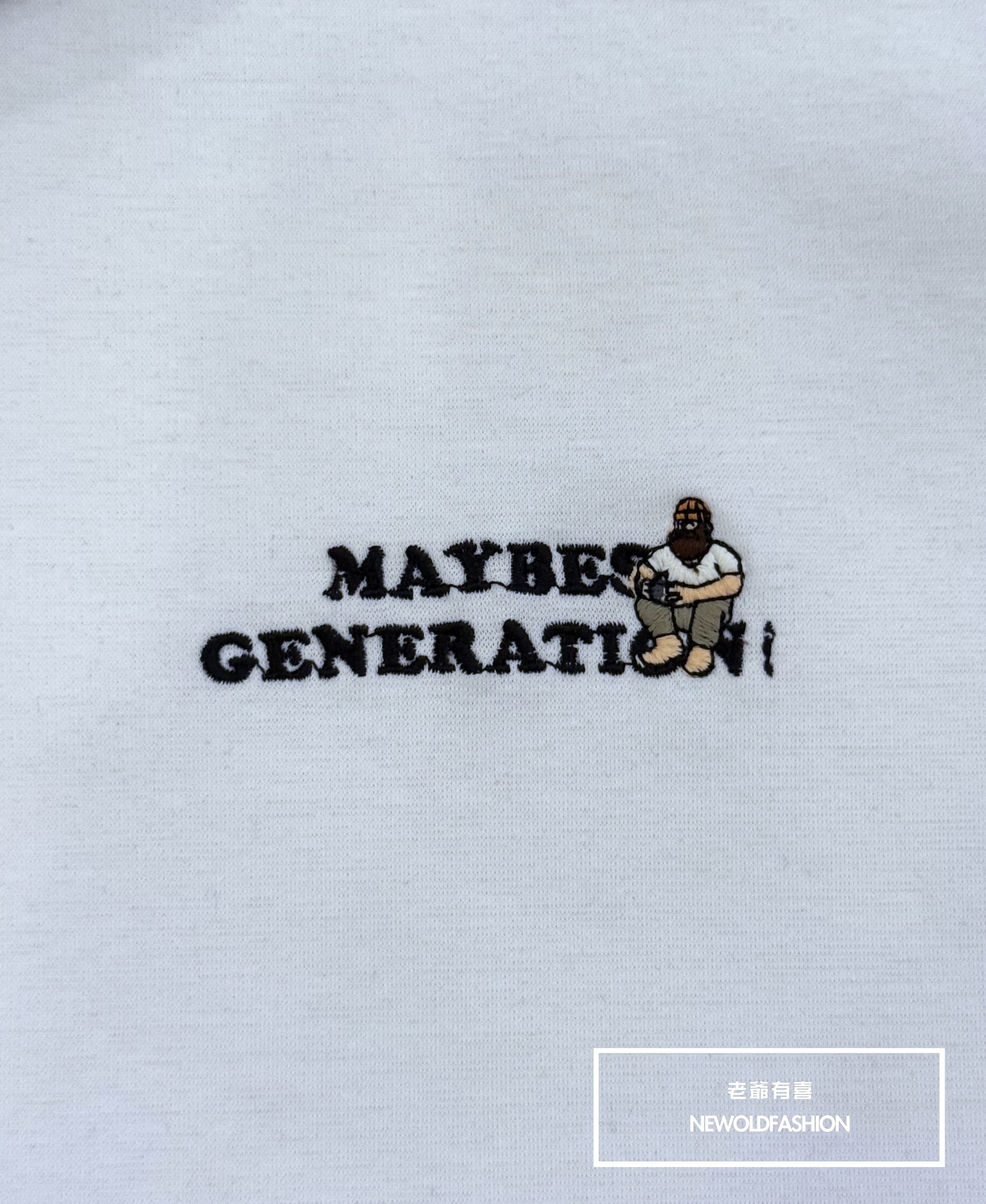 『新品上市』重磅Maybes毛帽男孩短T(NOF2503N5082)-白