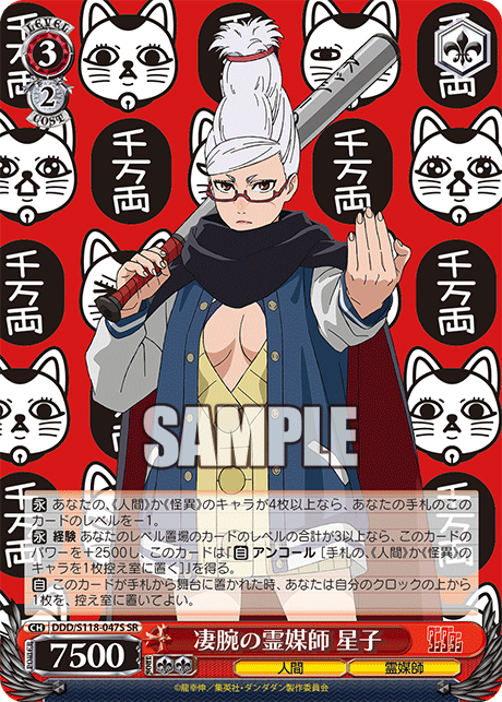 【DDD/S118-047S SR】凄腕の霊媒師 星子