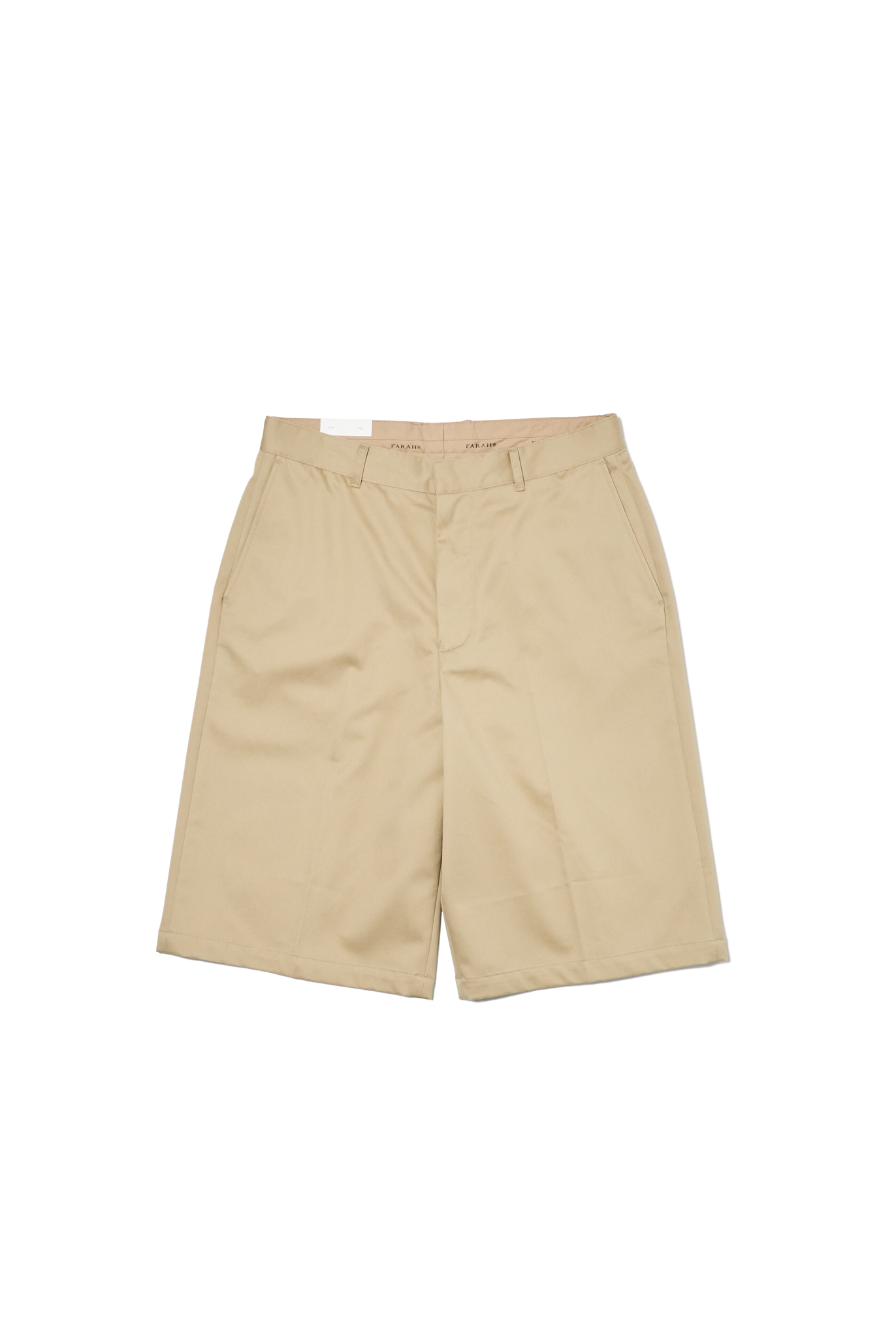 FARAH NO TUCK WIDE SHORTS (3COL)