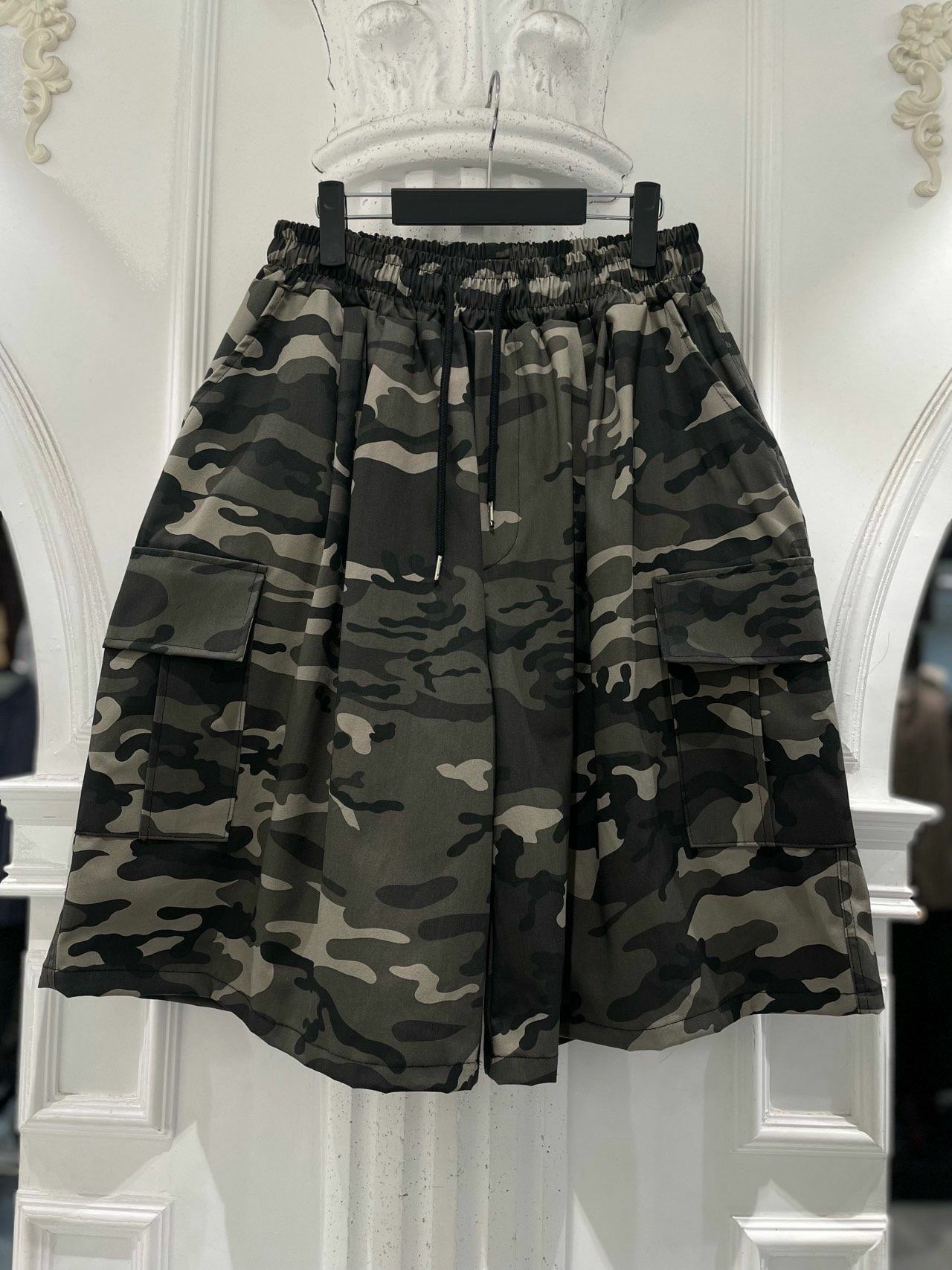 迷彩工裝鬆身短褲 alife-038P