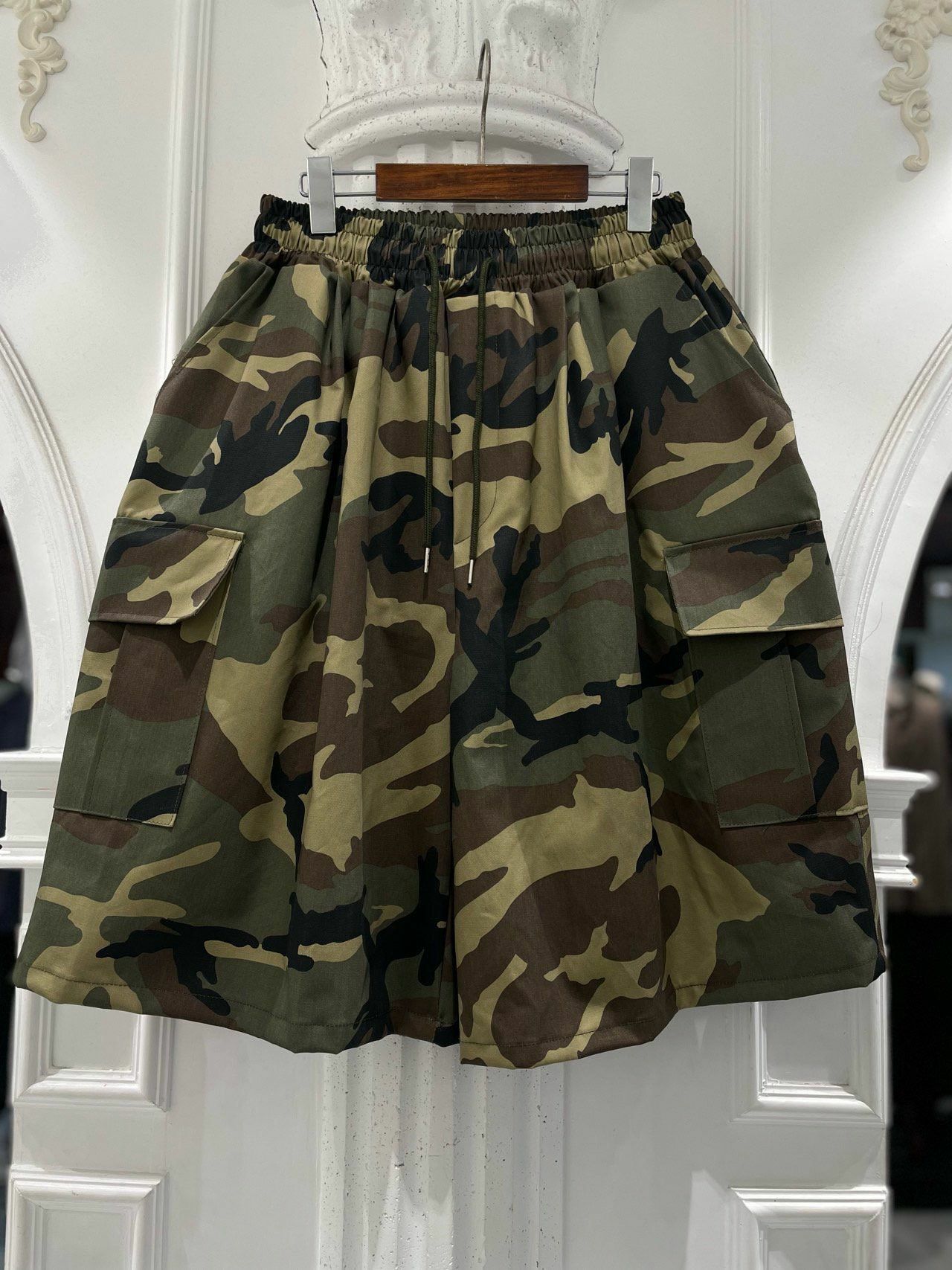 迷彩工裝鬆身短褲 alife-038P